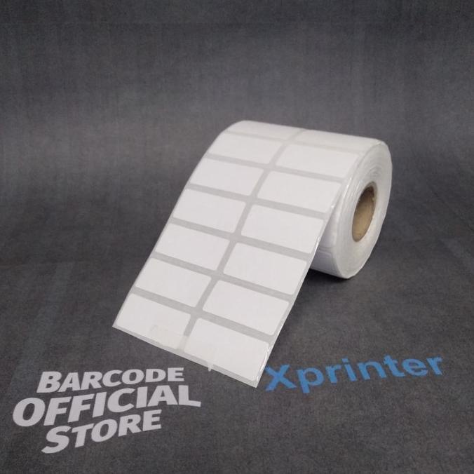 Paper Stickers Paper STICKER LABEL PRINTER BARCODE 33 X 15mm - 2 LINE ...