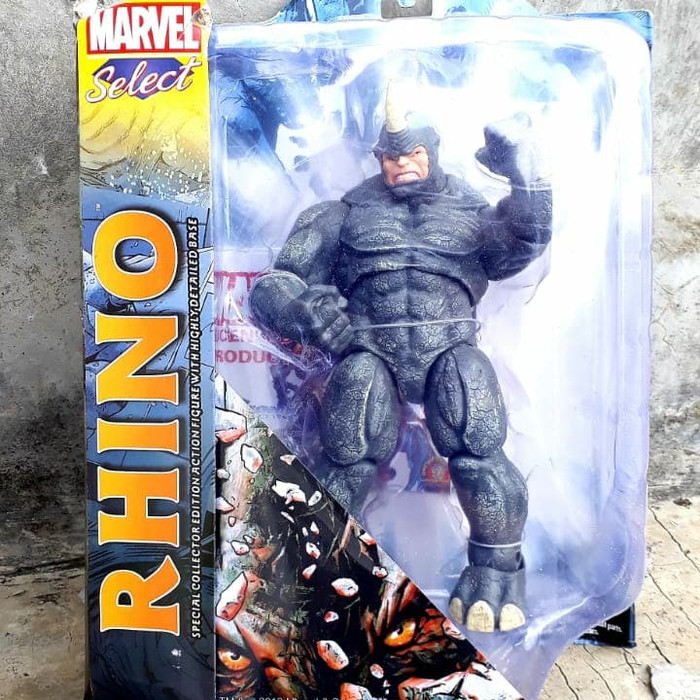 Rhino Rino action figure Toys Marvel select vilains legend monster new ...