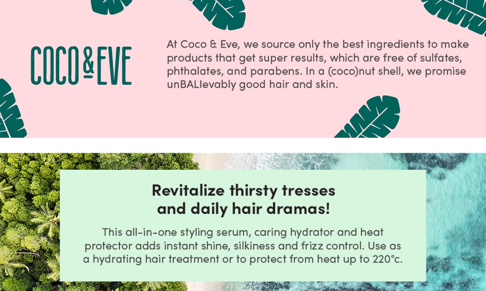 Coco & Eve Like A Virgin Miracle Hair Elixir Shopee Singapore