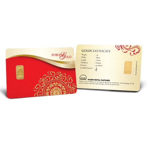 Shop Malaysia Public Gold 999 9 Gold Bar With Certificate Holder Shopee Singapore