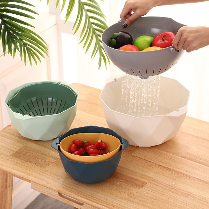 Kitchen drain basket rice colander kitchen filter noodles vegetables
