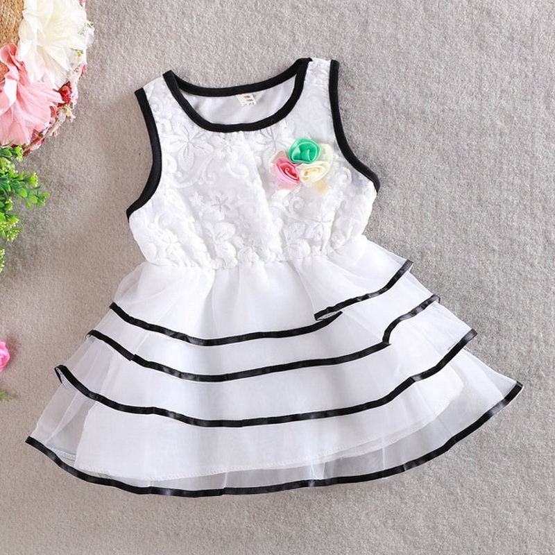 toddler girl white beach dress