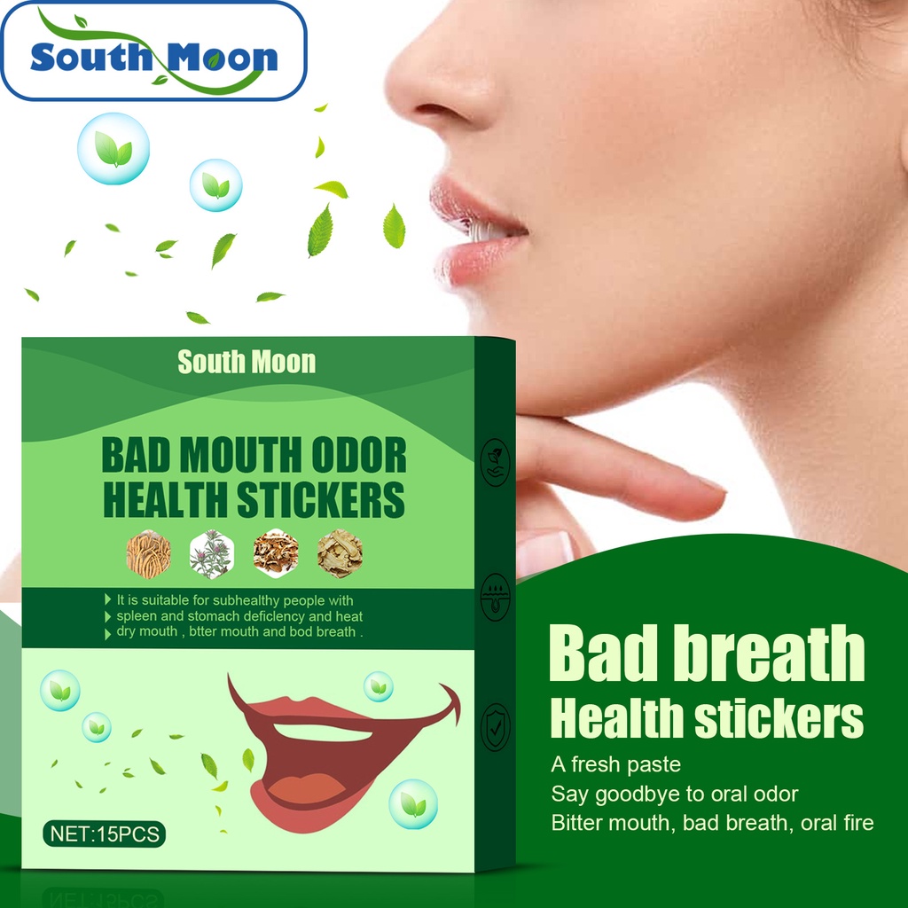 Bad Breath Remover Stickers Treatment For Bad Breath Fresh Breath All Day Mouth Smell Treatment 0161