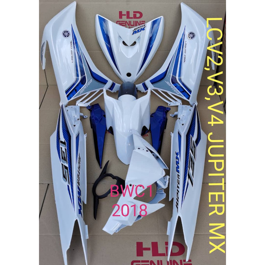 Shop Malaysia Lc 135 V2 V4 Lc135 V2 V4 Jupiter Mx 2018 Hld Sticker Tanam Coverset Cover Set Body Set Shopee Singapore