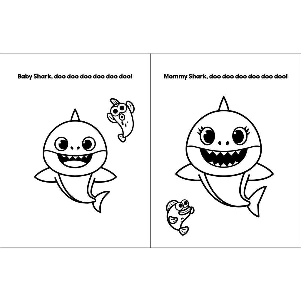 57 Coloring Pages Of Baby Shark  Latest