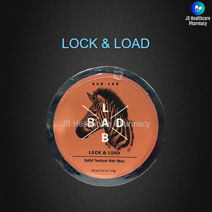 Bad Lab Lock Load Solid Texture Hair Wax 70g Shopee Singapore