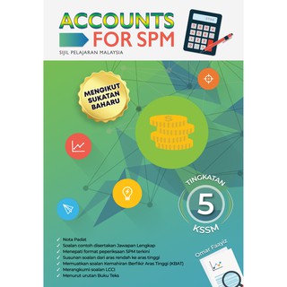 'ACCOUNT FOR SPM' BUKU RUJUKAN TINGKATAN 5  Shopee Singapore