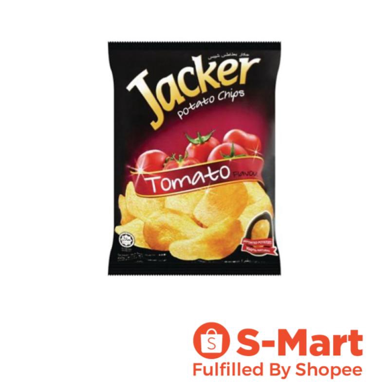 Jacker Potato Chips 60g Tomato PMXD Shopee Singapore