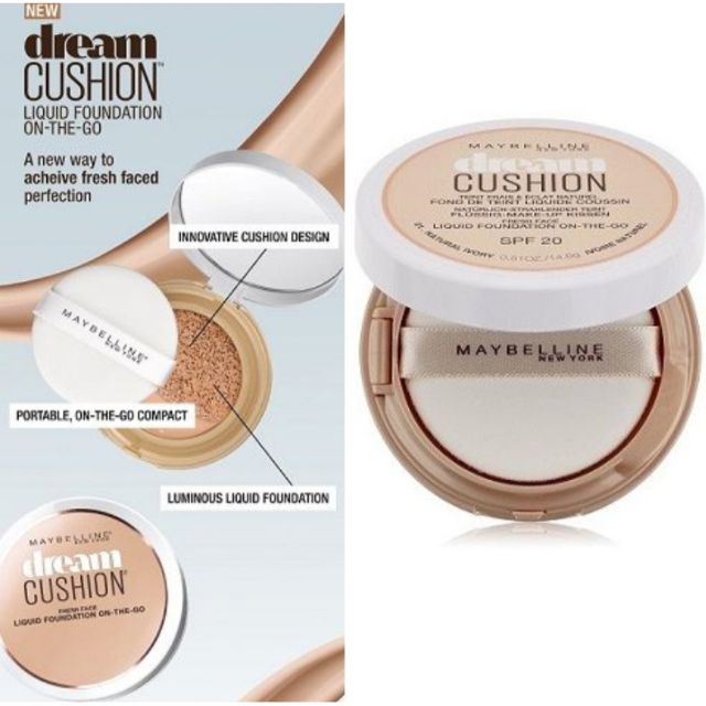 Maybelline Dream Cushion Foundation Shopee Singapore