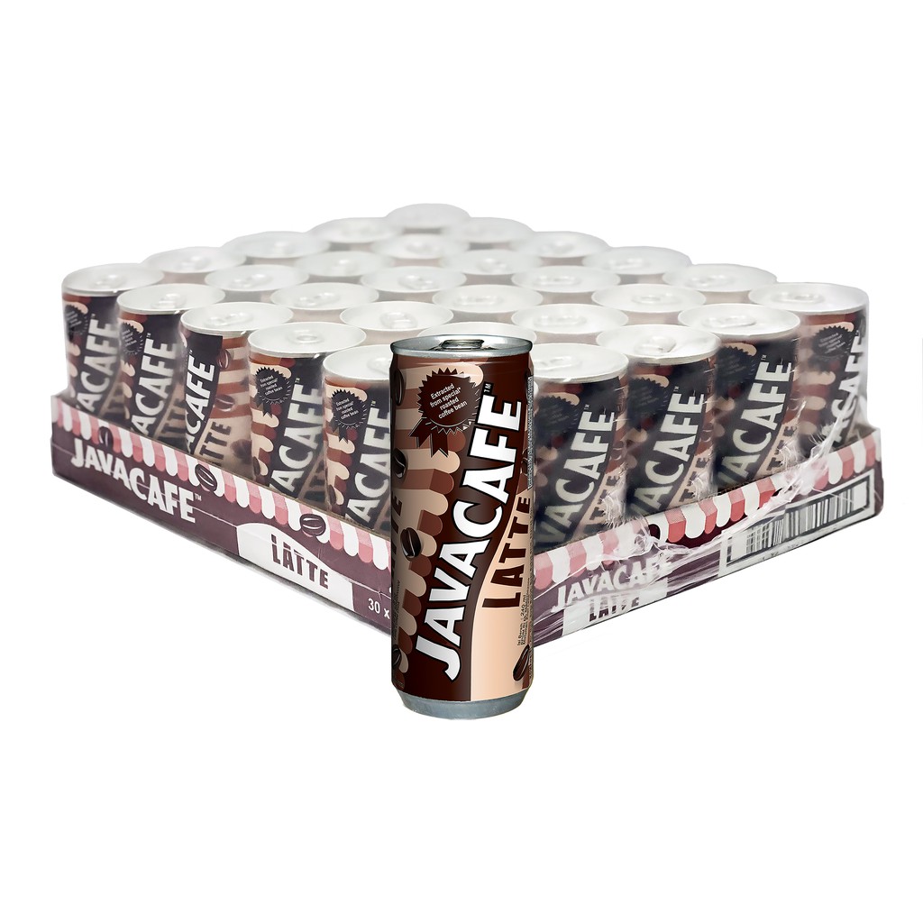 JavaCafe Latte Iced Coffee 240ml x 30 cans | Shopee Singapore