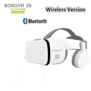 BOBO VR Z6 Bluetooth Wireless Virtual Reality 3D Video Glasses Headset for Mobile Game Audio and Video