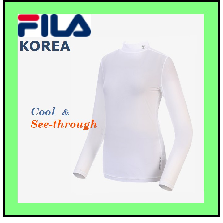 white fila long sleeve