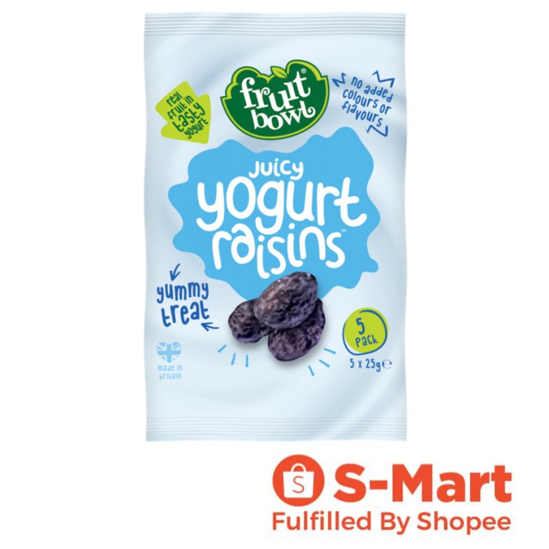 Fruit Bowl Yogurt Flakes Raisins, 5 x 25g Vitakids Shopee Singapore