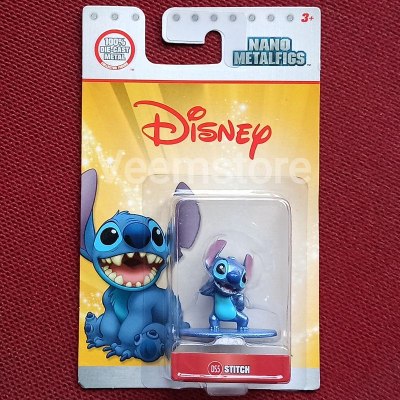 Diecast Figure Lilo Stitch Disney Jada Nano MetalFig | Shopee Singapore