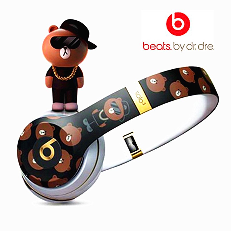 Beats Solo3 Wireless On Ear Headphones Line Friends Special Edition Shopee Singapore