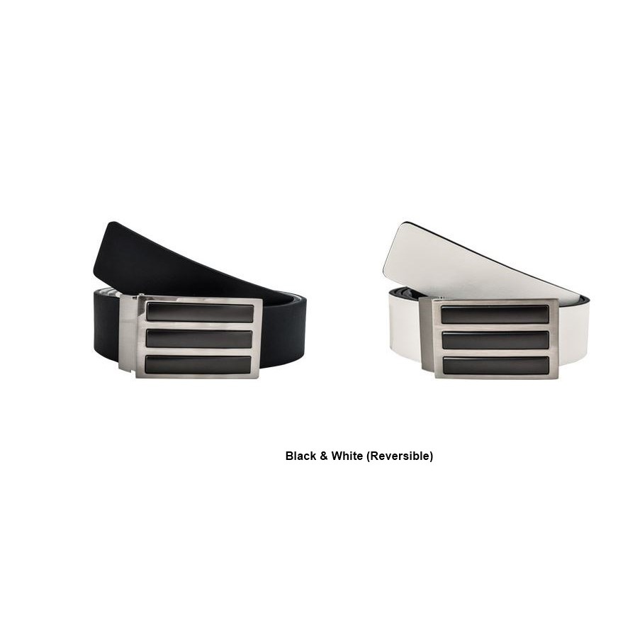 adidas 3 stripe reversible belt