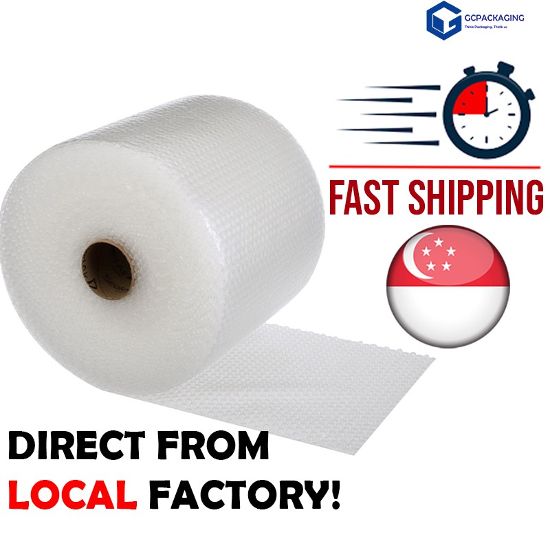 [WHOLESALE] Bubble Wrap [Width 1m/50cm/25cm] Single Layer Double