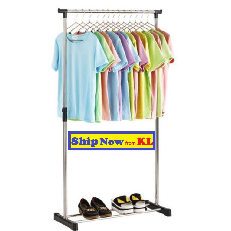 Ampaian Rak Sidai Jemur Kain Baju Cloth Dryer Drying Rack Hanger Garment Drier S Shopee Singapore