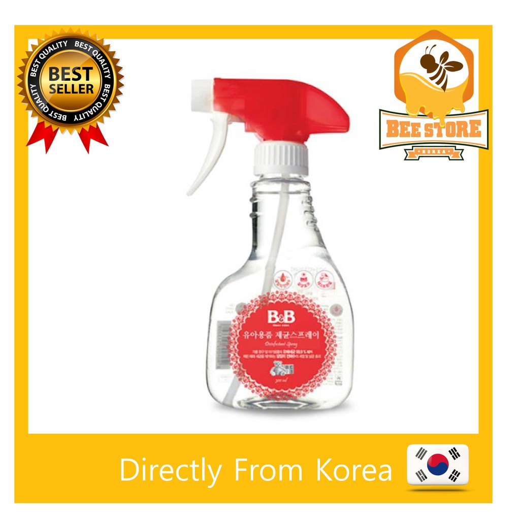 [B&B] Safe Disinfectant Spray (300ml) Shopee Singapore