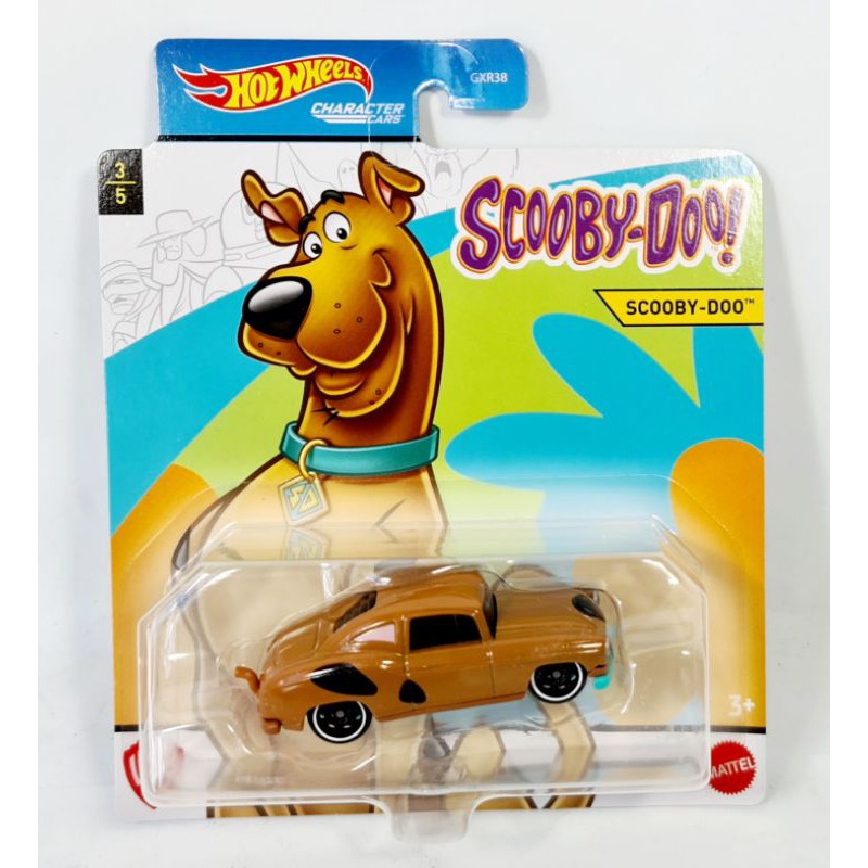 hot wheels character cars scooby doo