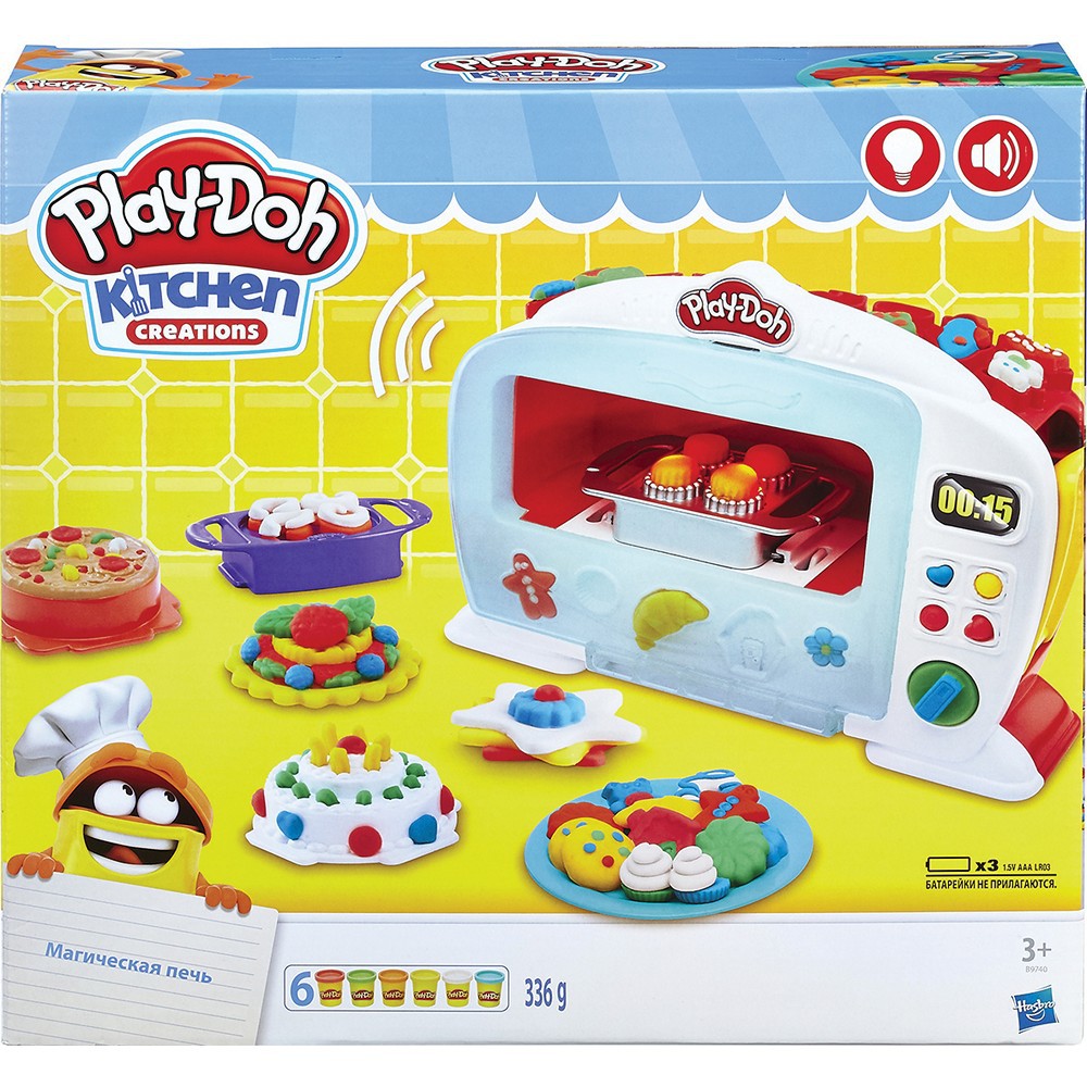 play doh kitchen creations magical oven set