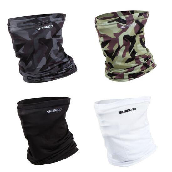 SHIMANO Ice Silk Fishing Cycling Headscarf Magic Face Mask Sunscreen Cap Bib