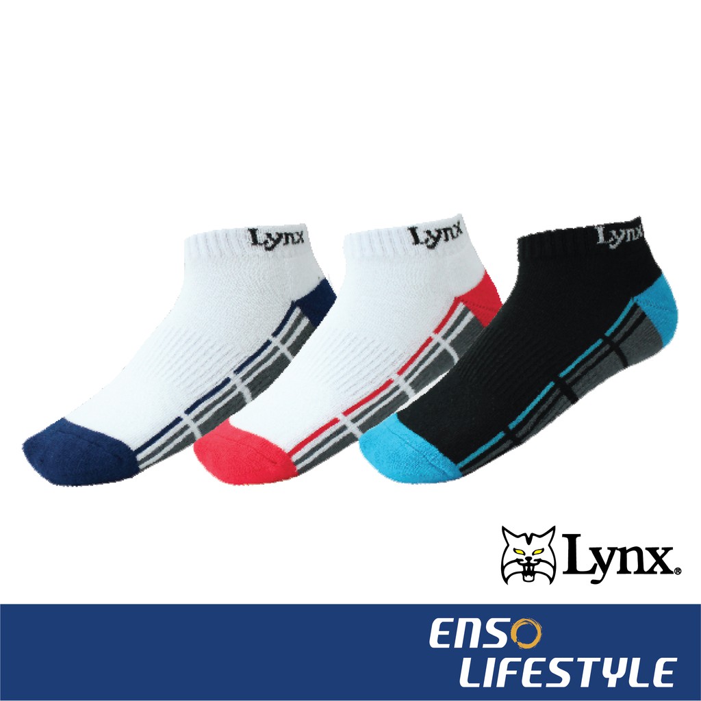 Lynx Golf Mens Ankle Length Socks (3Pairs/Pack) [Enso Lifestyle