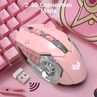 Professional wireless gaming mouse 6 buttons 2400 DPI LED optical USB computer mouse gamer mouse silent mouse PC laptop