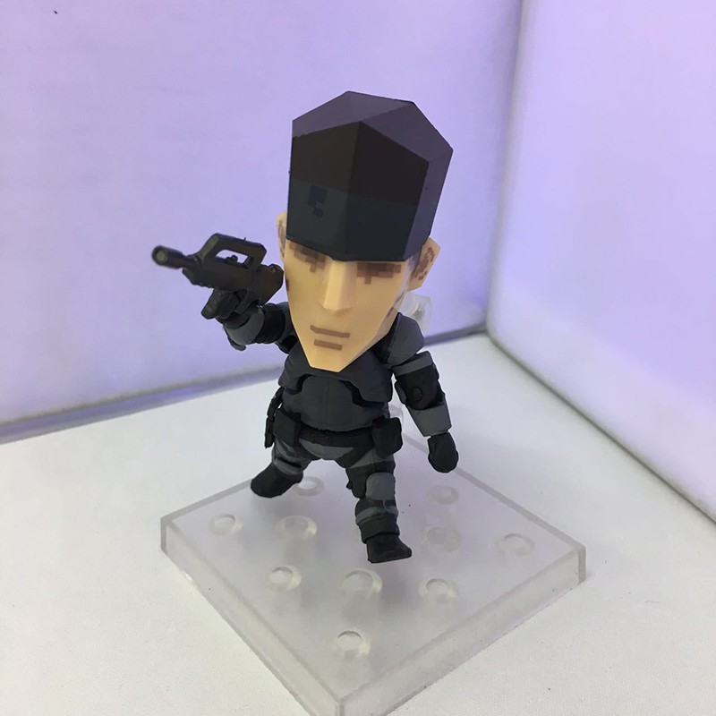 Nendoroid 447 Metal Gear Solid Solid Snake Action Figure Shopee Singapore - solid snake roblox