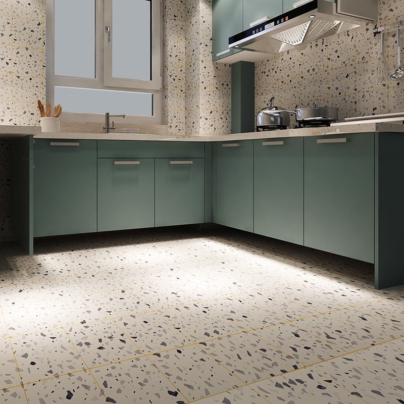 Oil Proof Sticker Stuck Waterproof Bathroom Toilet Wall Ceramic Tile Stickers Moistureproof New Kitchen Floor Stick Thick Shopee Singapore