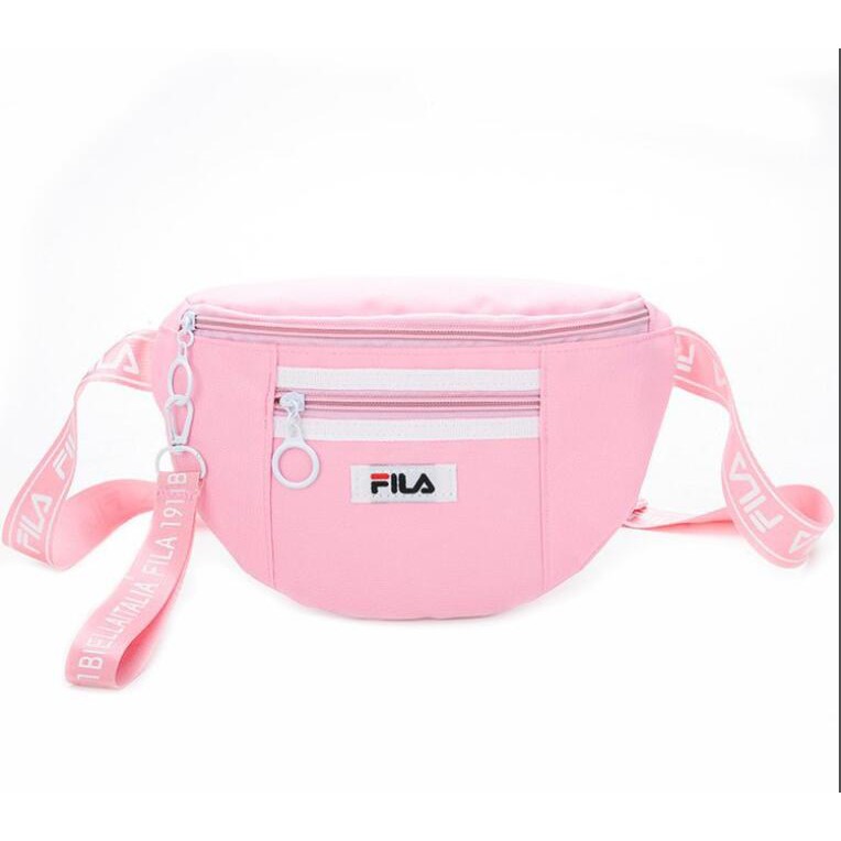 pink fila bag