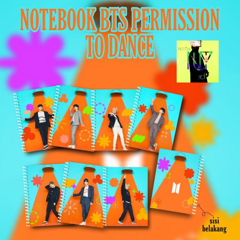 Bts PERMISSION TO DANCE Notebook Shopee Singapore