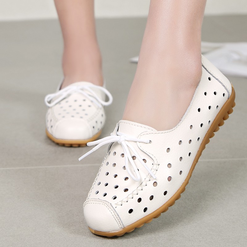 boat shoes with holes