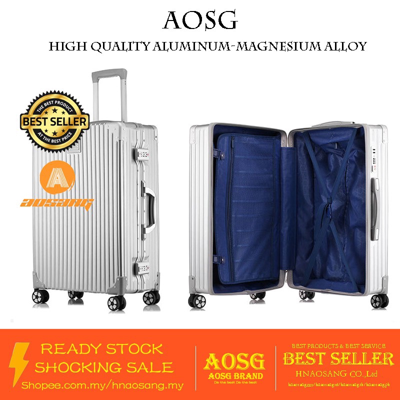 alloy suitcase