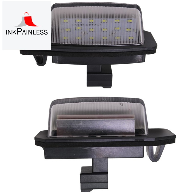 2pcs 12v Led Canbus Led License Plate Light For Mitsubishi