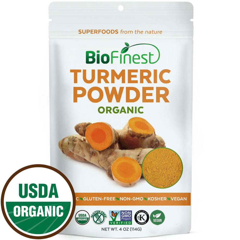 Biofinest Turmeric Curcumin Root Extract Powder Organic Freeze Dried ...