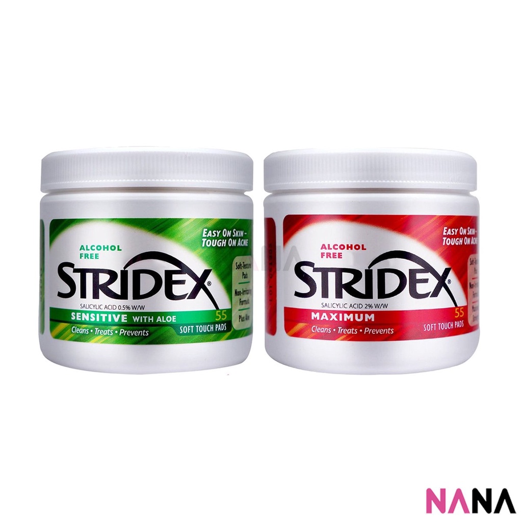 Stridex Acne Control Pads with Salicylic Acid (Maximum/ Sensitive