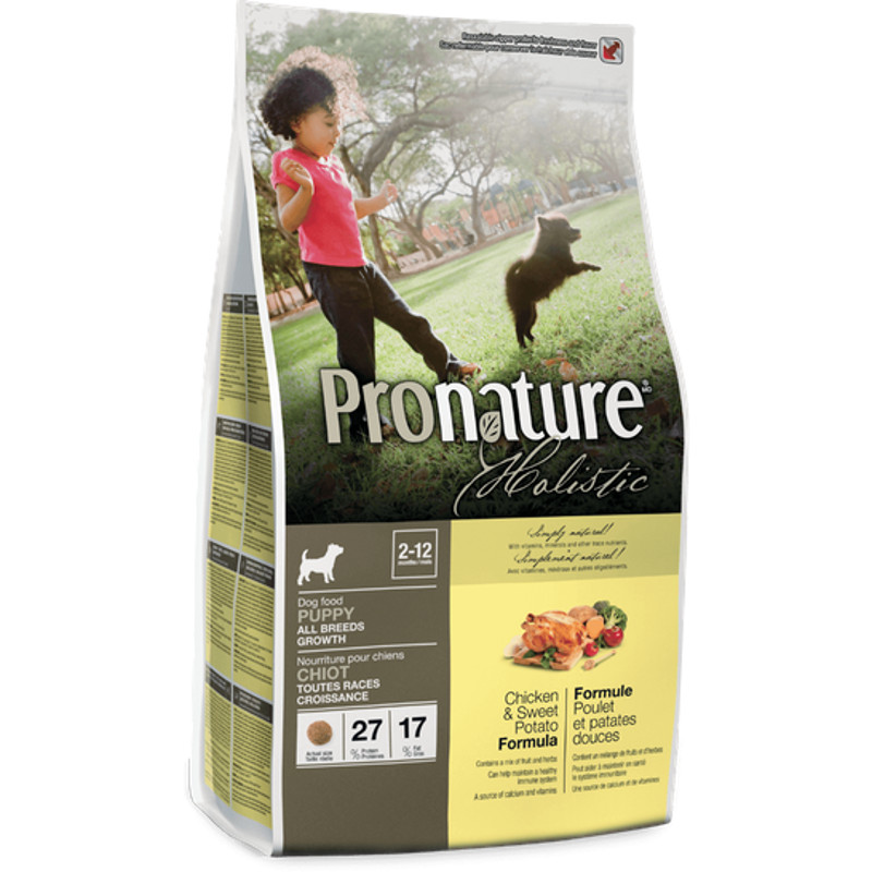 Pronature Holistic Puppy Chicken Sweet Potato 2 72kg Shopee Singapore