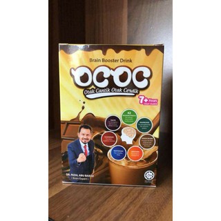 Shop Malaysia Cocoa Ococ Dr Rizal Smart Coco For Brain Booster Minuman Nutrisi Otak Dark Chocolate Ococ Vegan Shopee Singapore