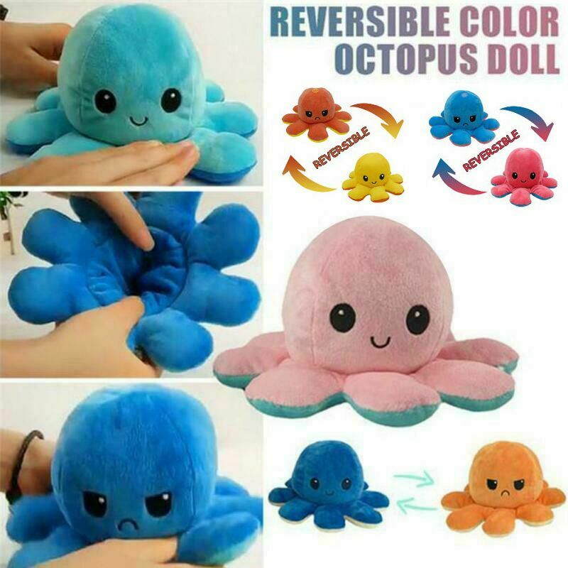 reversible octopus plush buy 1 get 4 free