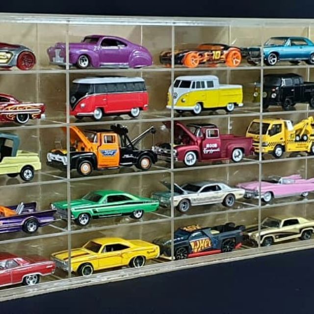 hot wheels car display rack