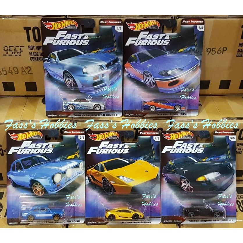 fast furious hot wheels set