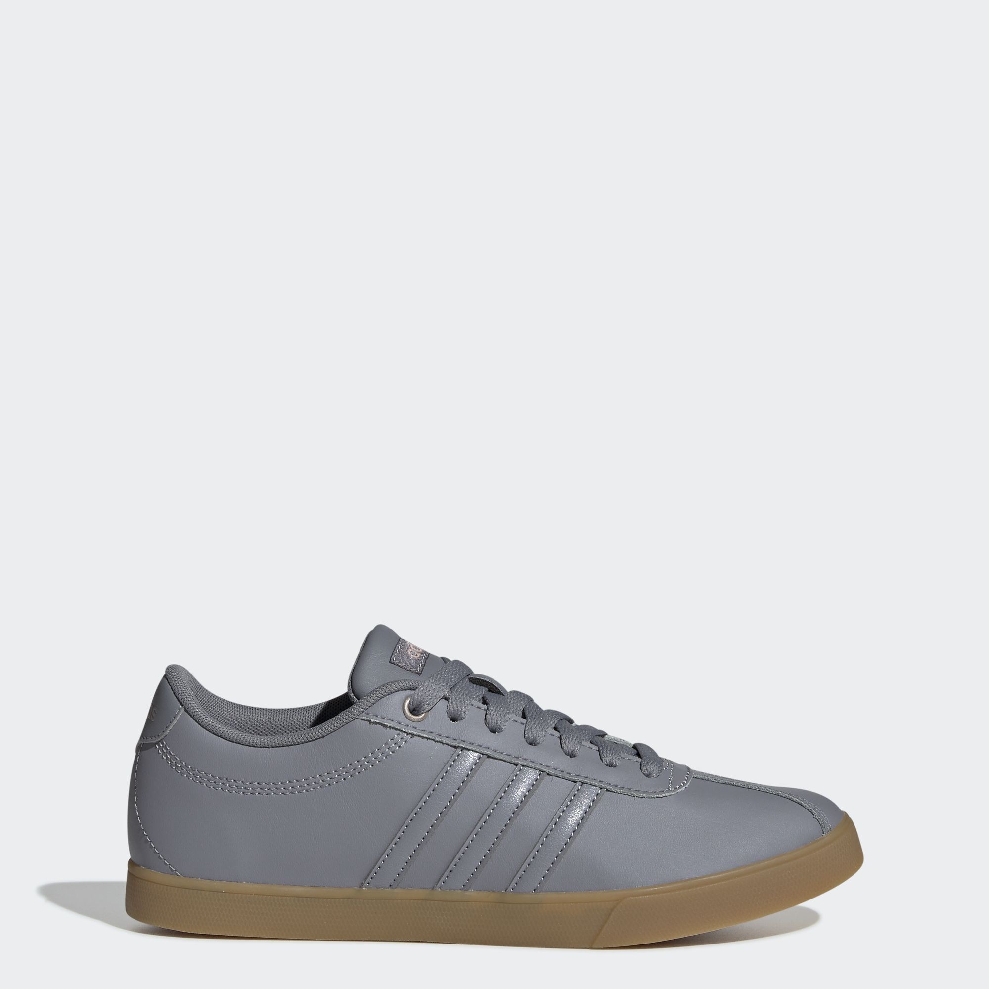 adidas grey courtset shoes