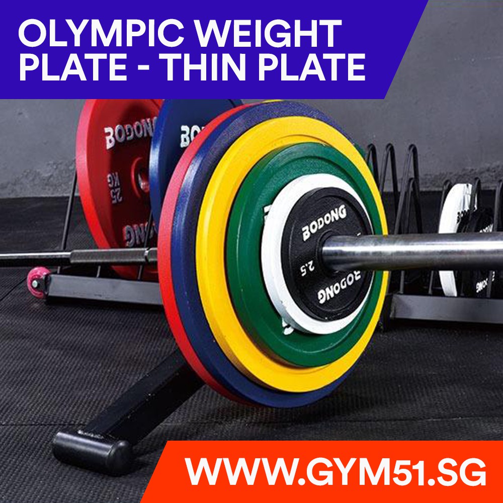 [Instock] Olympic Weight Plate Thin Plate Shopee Singapore