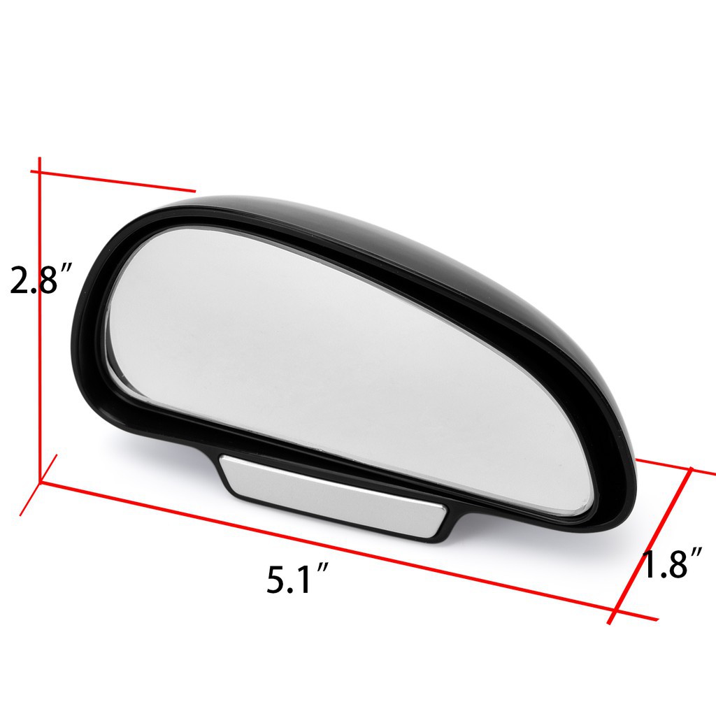 Car Rear View Mirrors Wide Angle Side Parking Auxiliary Mirror Car Blind Spot Mirror Shopee Singapore