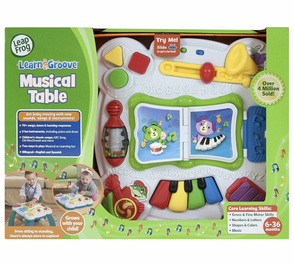 leapfrog learning desk activity table