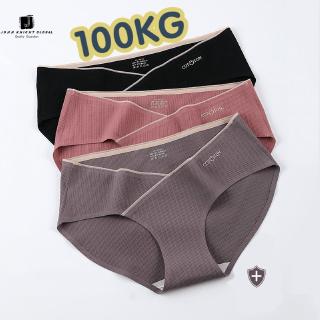 Image of JKG Women Cotton Maternity Panties Plus Size 100KG Silk Antibacterial Briefs Pregnancy Underwear Mommy Lingerie