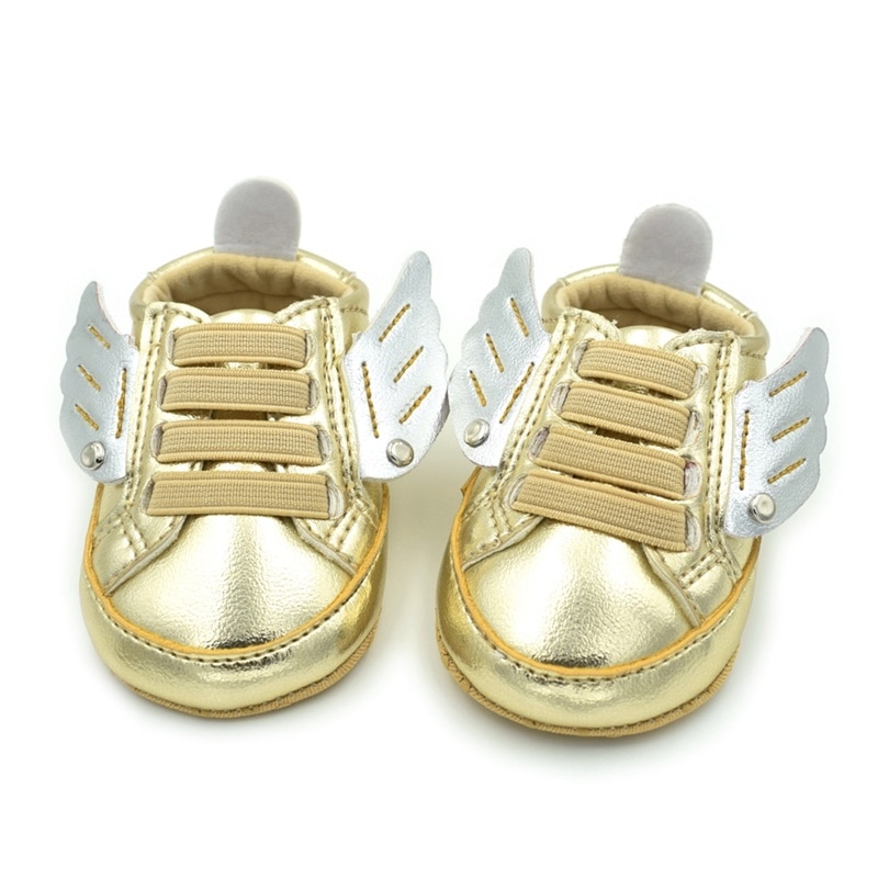 black and gold kids shoes