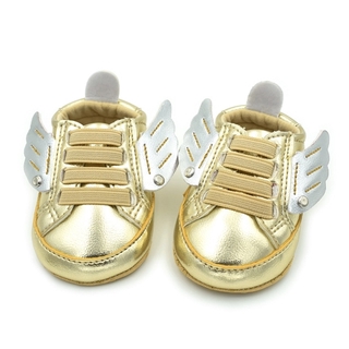 kids black and gold shoes