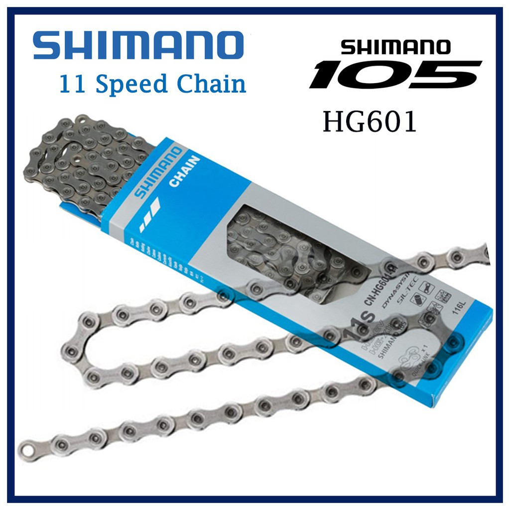 Box Shimano 105 R7000 CN-HG601 HG-X 11-speed 116L Road Bike Chain & Quick-Link